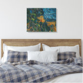 Paul Cezanne - Chateau Noir Leinwanddruck (Insitu (Schlafzimmer))