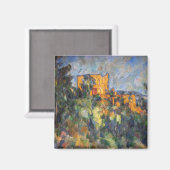Paul Cezanne - Chateau Noir Magnet (Vorderseite/Rückseite)