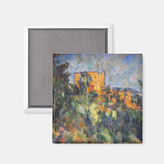 Paul Cezanne - Chateau Noir Magnet (Vorderseite/Rückseite)