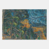 Paul Cezanne - Chateau Noir Masterpiece Selection Geschenkpapier Set (Vorderseite)