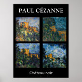 Paul Cezanne - Chateau Noir Masterpiece Selection Poster (Vorne)