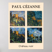 Paul Cezanne - Chateau Noir Masterpiece Selection Poster (Vorne)