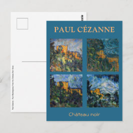 Paul Cezanne - Chateau Noir Masterpiece Selection Postkarte