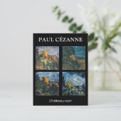 Paul Cezanne - Chateau Noir Masterpiece Selection Postkarte (Stehend Vorderseite)
