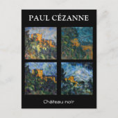 Paul Cezanne - Chateau Noir Masterpiece Selection Postkarte (Vorderseite)