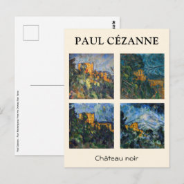 Paul Cezanne - Chateau Noir Masterpiece Selection Postkarte
