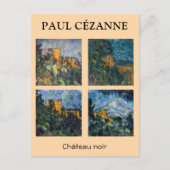 Paul Cezanne - Chateau Noir Masterpiece Selection Postkarte (Vorderseite)