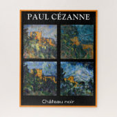 Paul Cezanne - Chateau Noir Masterpiece Selection Puzzle (Vertikal)
