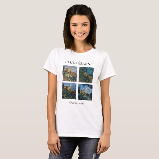 Paul Cezanne - Chateau Noir Masterpiece Selection T-Shirt (Vorne ganz)