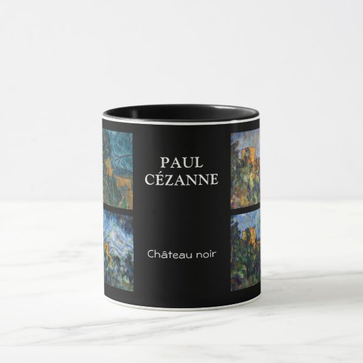 Paul Cezanne - Chateau Noir Masterpiece Selection Tasse (Zentrum)