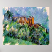 Paul Cezanne - Chateau Noir Poster (Vorne)
