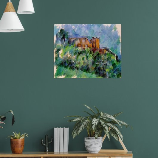 Paul Cezanne - Chateau Noir Poster (Wohnzimmer 1)