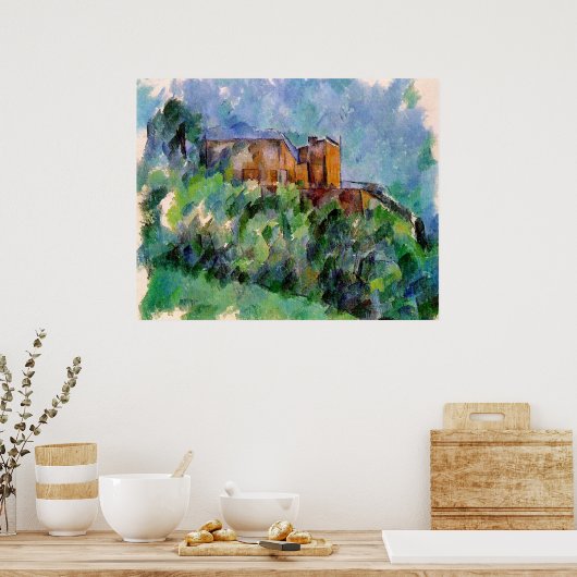 Paul Cezanne - Chateau Noir Poster (Küche)