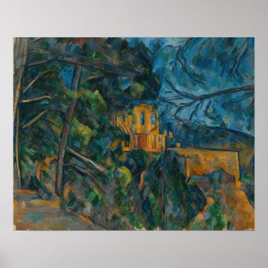 Paul Cezanne - Chateau Noir Poster (Vorne)