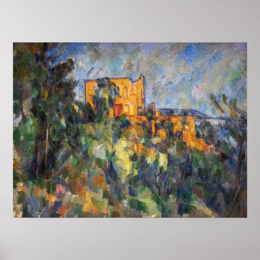 Paul Cezanne - Chateau Noir Poster (Vorne)