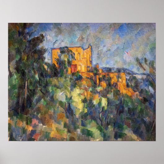 Paul Cezanne - Chateau Noir Poster (Vorne)