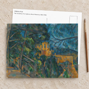 Paul Cezanne - Chateau Noir Postkarte
