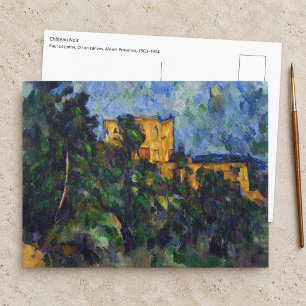 Paul Cezanne - Chateau Noir Postkarte