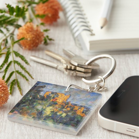 Paul Cezanne - Chateau Noir Schlüsselanhänger (Vorderseite rechts)