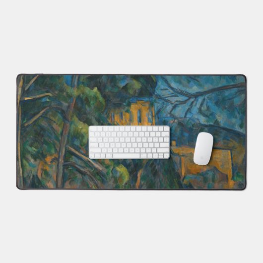 Paul Cezanne - Chateau Noir Schreibtischunterlage (Tastatur & Maus)