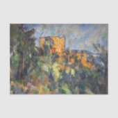 Paul Cezanne - Chateau Noir Seidenpapier (Vorderseite)
