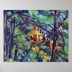 Paul Cezanne - Chateau Noir The Black Manor Poster