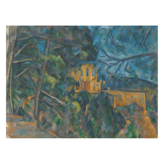 Paul Cezanne - Chateau Noir Tischdecke (Vorderseite (Horizontal))
