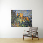 Paul Cezanne - Chateau Noir Wandteppich (Beispiel (Horizontal))