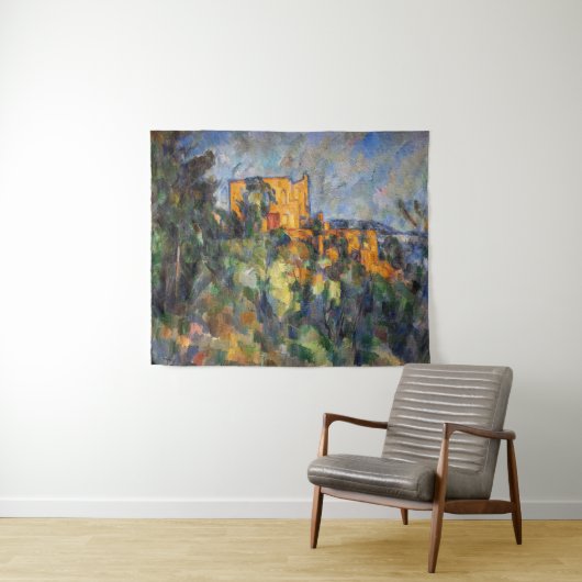 Paul Cezanne - Chateau Noir Wandteppich (Beispiel (Horizontal))
