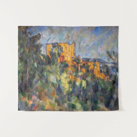 Paul Cezanne - Chateau Noir Wandteppich (Vorderseite (Horizontal))