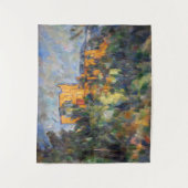 Paul Cezanne - Chateau Noir Wandteppich (Vorderseite)