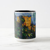 Paul Cezanne - Chateau Noir Zweifarbige Tasse (Mittel)
