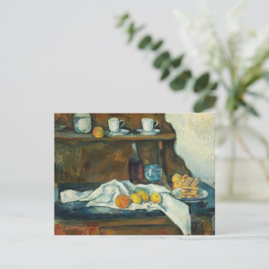 Paul Cezanne - Das Buffet Postkarte (Stehend Vorderseite)