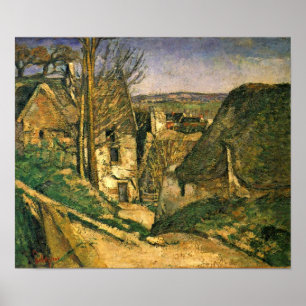 Paul Cezanne - das Haus des gehangenen Mannes Poster