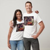Paul Cezanne - Das Kartenspiel Kunstmalerei T-Shirt (Unisex)