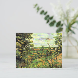 Paul Cezanne, Das Tal der Oise, Feiertagspostkarte