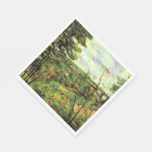 Paul Cezanne, Das Tal der Oise, Serviette (Ecke)