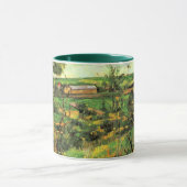 Paul Cezanne, Das Tal der Oise, Tasse (Zentrum)