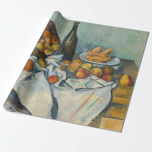 Paul Cezanne - Der Apfelkorb Geschenkpapier (Ungerollt)