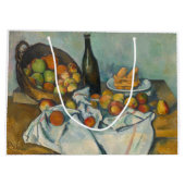 Paul Cezanne - Der Apfelkorb Große Geschenktüte (Rückseite)