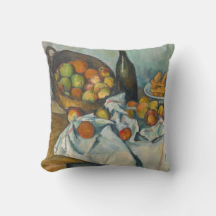 Paul Cezanne - Der Apfelkorb Kissen