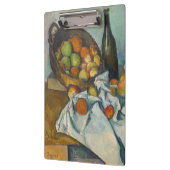 Paul Cezanne - Der Apfelkorb Klemmbrett (Links)