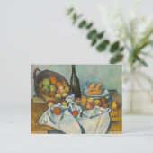 Paul Cezanne - Der Apfelkorb Postkarte (Stehend Vorderseite)