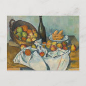 Paul Cezanne - Der Apfelkorb Postkarte (Vorderseite)