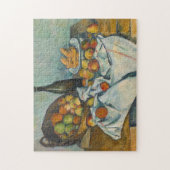 Paul Cezanne - Der Apfelkorb Puzzle (Vertikal)