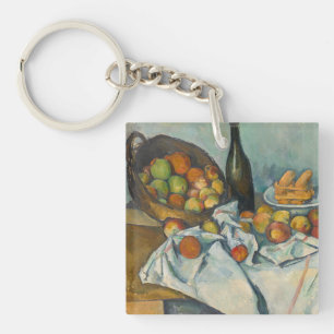 Paul Cezanne - Der Apfelkorb Schlüsselanhänger