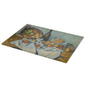 Paul Cezanne - Der Apfelkorb Schneidebrett (Ecke)