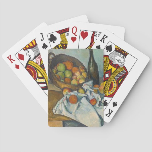 Paul Cezanne - Der Apfelkorb Spielkarten (Rückseite)