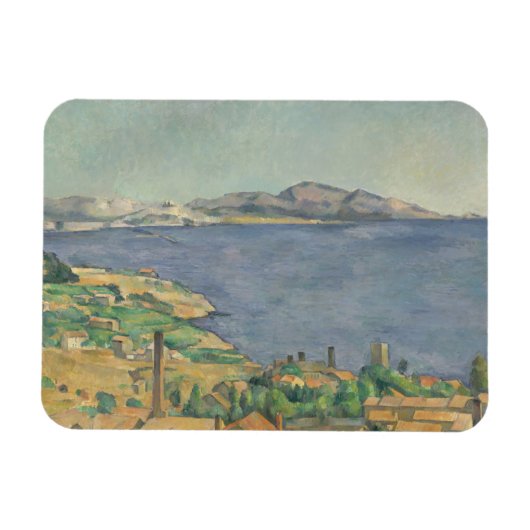 Paul Cezanne | Der Golf von Marseille aus L' Magnet (Horizontal)