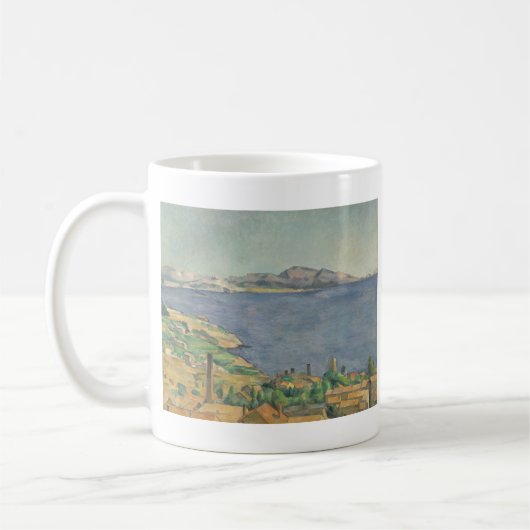 Paul Cezanne | der Golf von Marseille gesehen von Kaffeetasse (Links)